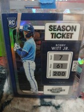 2022 Panini Chronicles - Contenders Optic Bobby Witt Jr. #19 Holo Prizm (RC)