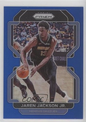 2021-22 Panini Prizm Blue Prizm 176/199 Jaren Jackson Jr #35 gu3