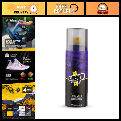Waterproof Shoe Protector Spray - Nano Protection for Sneakers, Leather, Suede &