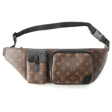 Louis Vuitton Monogram Christopher Bum Bag Body Bag M45337 Brown Used