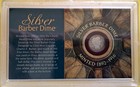1912-D, Silver Barber Dime, Minted 1892-1916, In Plastic Informative Case w/Coa