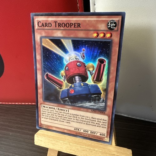 Yu-Gi-Oh! Card Trooper (NM) Super Rare AP05-EN004 + BONUS HOLO - Picture 2 of 4