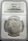 1885-O New Orleans Morgan Silver Dollar NGC MS 63