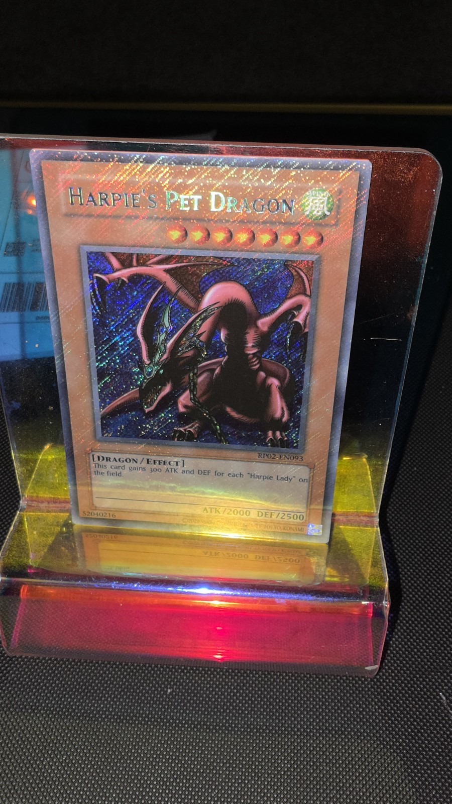 Harpie's Pet Dragon RP02-EN093 Retro Pack 2-Unlimited Edition Unlimited