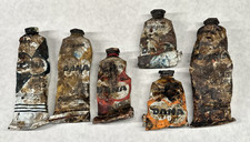 Lot tubes peinture à l'huile DANA by Permanent Pigments Artist vintage brûlé Sienne Cadium