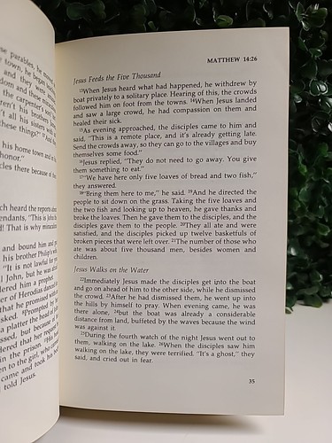 NIV 1973 New Testament Bible - Hardcover (Large Print Edition) - Picture 9 of 12