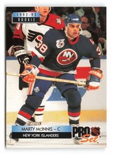 1992-93 Pro Set Marty McInnis #233 New York Islanders
