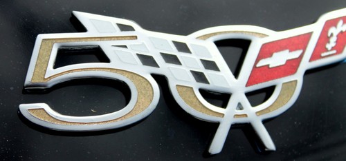 2003 Corvette 50th Anniversary Fender Emblem GM Original 10315690 - Foto 7 di 8