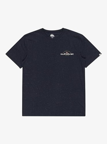 QUIKSILVER ARCHED TYPE MENS T-SHIRT NAVY EQYZT07717 BYJ0 S - XXL RRP £18 - Picture 3 of 3