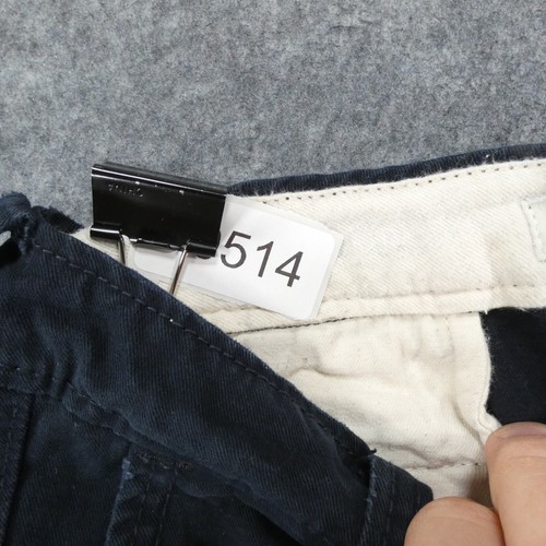 Abercrombie Kids Shorts Youth Boys 12 Chino Flat Front Navy w 8" Inseam - Picture 11 of 14