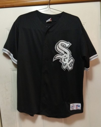 Vintage Frank Thomas Chicago White Sox Jersey Made By Majestic. Size Large.