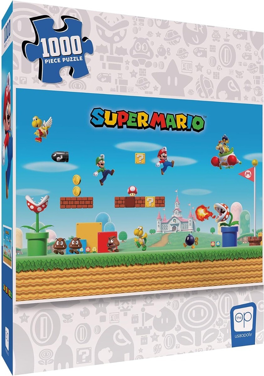 【super mario】PWA / UNIHOME-03 USOPZ005-827 USAOPOLY Puzzle: Super Mario - Mayhem 1000pcs