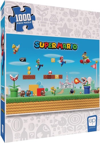 USOPZ005-827 USAOPOLY Puzzle: Super Mario - Mayhem 1000pcs - Afbeelding 1 van 1