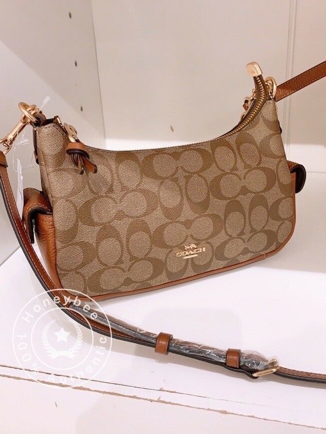 Coach Pennie Shoulder Bag 25 in Signature Canvas