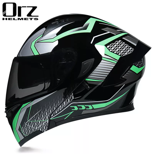 DOT Modular Motorcycle Bluetooth Helmet Full Face Dual Visor Flip Up Moto Helmet - Bild 50 von 64