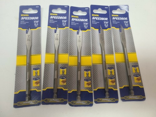  Broca de pala Irwin 4/16"" LOTE DE (5) - Imagen 1 de 5