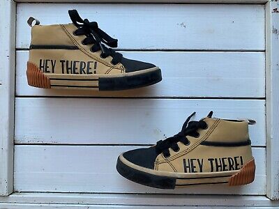 SCARPE ZARA BABY TG. 26 SCARPONCINO ALTO BIMBO BAMBINO SENAPE NERO FALL  WINTER | eBay