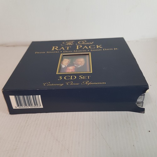 THE GREAT RAT PACK FRANK SINATRA DEAN MARTIN SAMMY DAVIS JR - 3 CD SET FREE POST - Picture 4 of 12