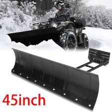 Snow Plow Adjustable 45" Blade Universal Kit For Honda Kawasaki Polaris ATV