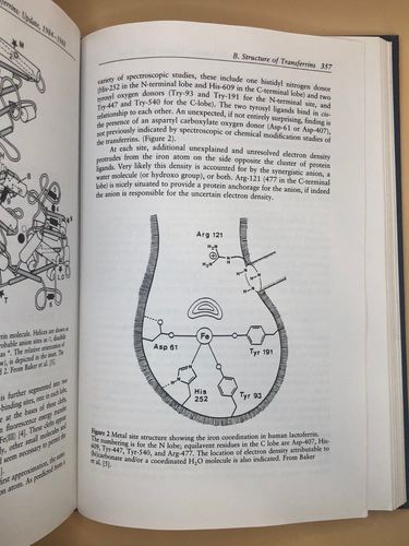 Iron Carriers & Iron Proteins Loehr ed BIOPHYSICS BIOCHEMISTRY SCIENCE - Picture 16 of 23
