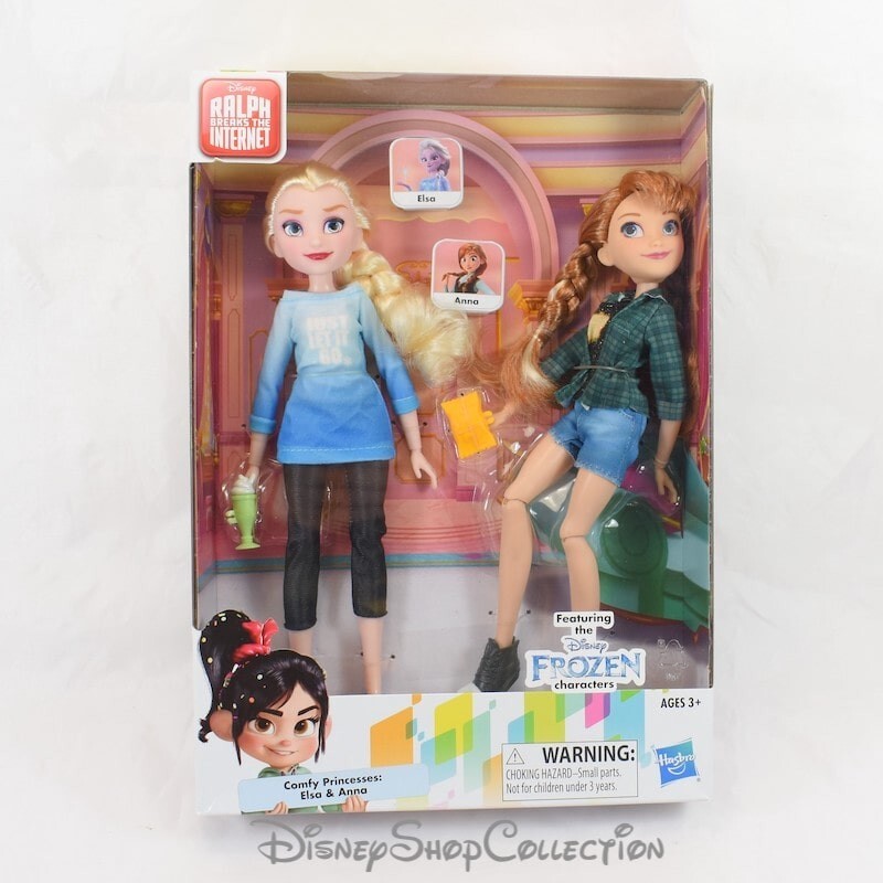 Poupées Elsa et Anna Disney Princesses pour chambre d'enfant
