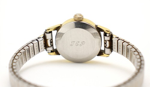 WYLER IncaFlex Gold Tone Mechanical Women's Watch - Picture 2 of 5