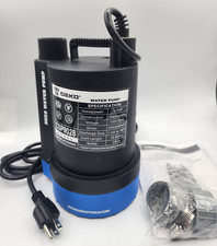 Submersible Water Pump 1/3 HP 2450GPH Utility Pump