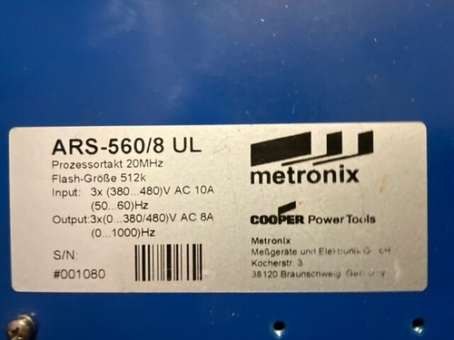 Herramientas eléctricas Cooper Metronix ARS-560/8 UL - Imagen 2 de 7