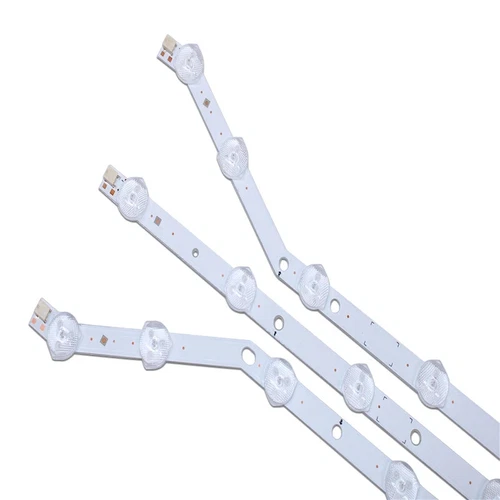 3Pcs LED Strip For Samsung UN40J6200 D3GE-400SMA-R2 400SMB-R2 BN96-28766A 28767A - Picture 8 of 12