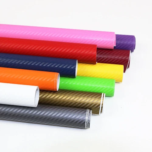 3D Carbon Fiber Vinyl Car Wrap Sheet Waterproof Roll Film Sticker Decal 30*127cm