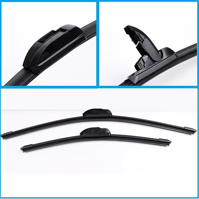 Set of 3 Front & Rear Wiper Blades for Nissan X-Trail T32 2014-2020 OEM Quality - Image 2 of 4