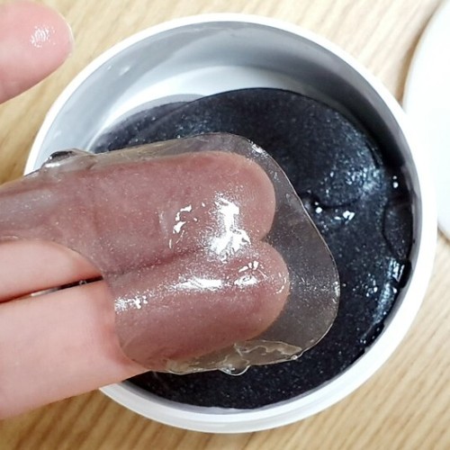 PUREDERM Black Solution Hydrogel Eye Patch 60EA Under-Eye Patches Eye Treatments - Picture 8 of 19