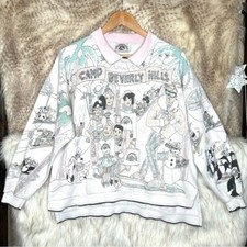 Vintage Camp Beverly Hills Pullover Sweatshirt
