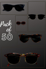 Bulk Lot Wholesale 50 Fashion Sunglasses Eyeglasses Assorted Men  Women Styles