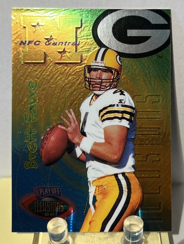 1996 Playoff Illusions Spectralusion Elite #100 Brett Favre NFL/HOF LEGEND! 🙂 - Bild 6 von 6
