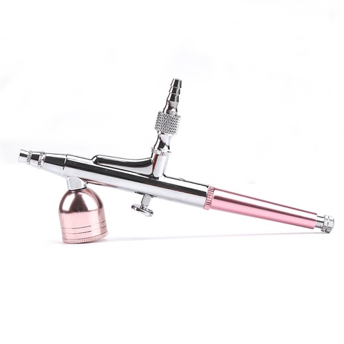 Kit compressore aria aerografo 0,4 mm mini pistola a spruzzo per arte pittura tatuaggio artigianato - Foto 2 di 10