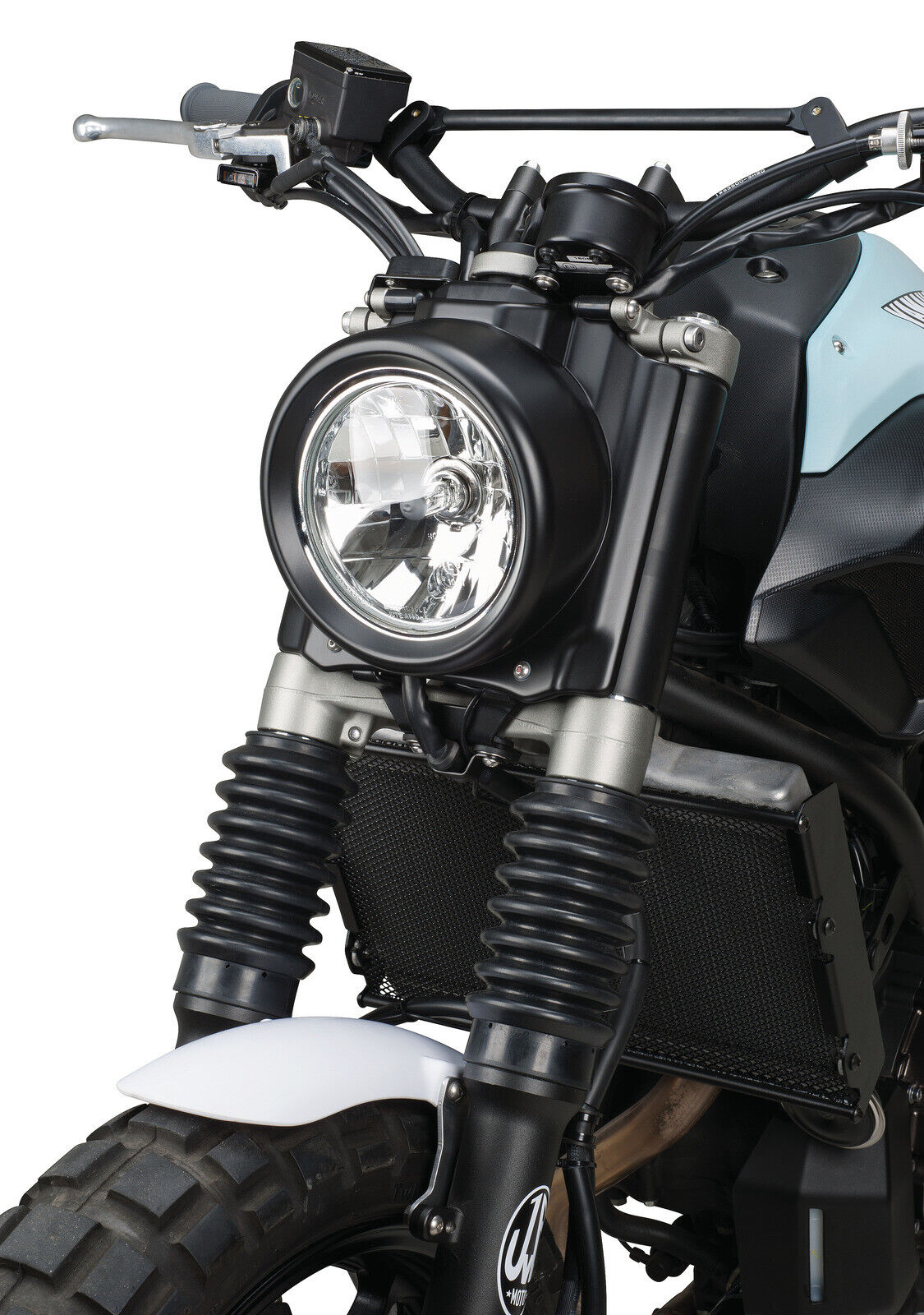Yamaha KEDO MT-07 XSR700 JvB-moto Gabelfaltenbalg Super7 1 Paar schwarz