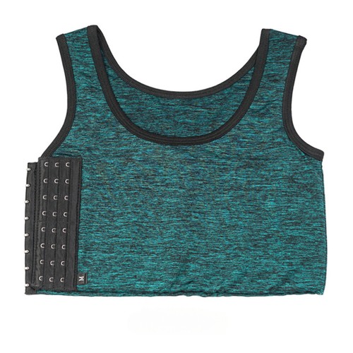 Lady Casual Chest Breast Binder Lesbian Tomboy FTM Bra Basic Vests Crop Tops - Picture 23 of 24