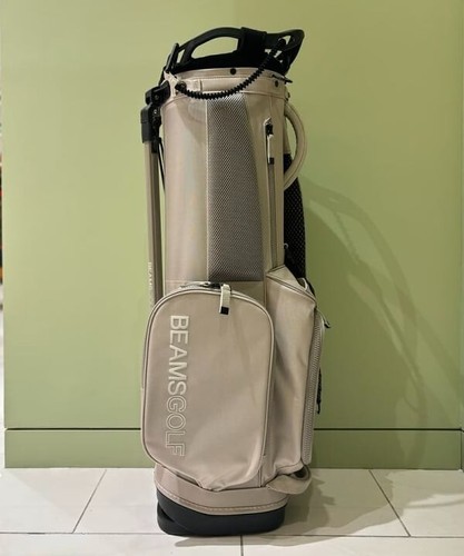 BEAMS GOLF NSG-NYLON OX Caddie Bag/Boston Bag/Cart Bag etc. Beige JAPAN NEW - Picture 36 of 84