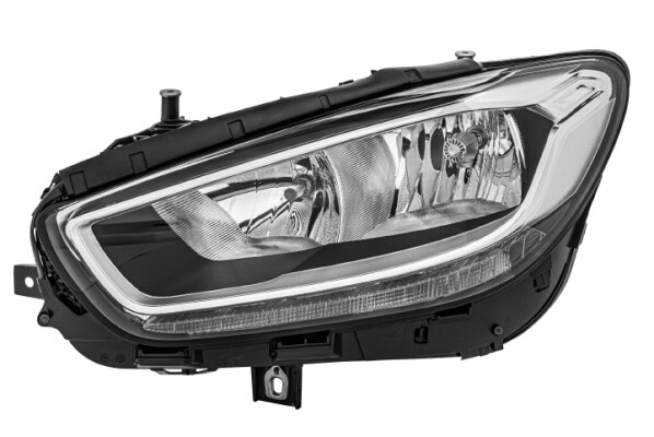 Left HELLA 1EG 015 868-011 Headlight for MERCEDES-BENZ