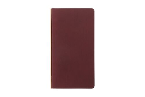 Carpeta de cuero de 6 anillos PLOTTER 5012 Liscio tamaño estrecho color vino - Imagen 2 de 15