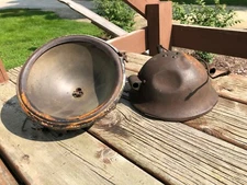 Patina PAIR Vintage HEADLAMP Headlight EARLY AUTO TruCk Car Parts Custom OLD
