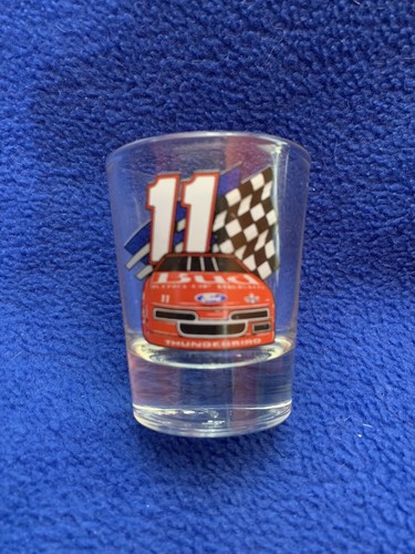 Nascar Bill Elliot 11 1992 Hunter Series Shot Glass Bud Thunderbird EXC - Picture 2 of 7