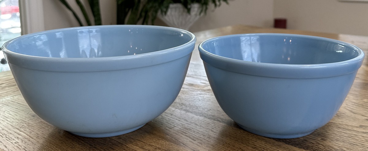 Vintage Pyrex Delphite Bluebell Mixing Bowls | eBay