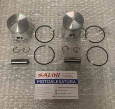Coppia Pistoni Benelli 125 cc Bicilindrico 1972 - D. 42,50mm Selezione B 42,46''
