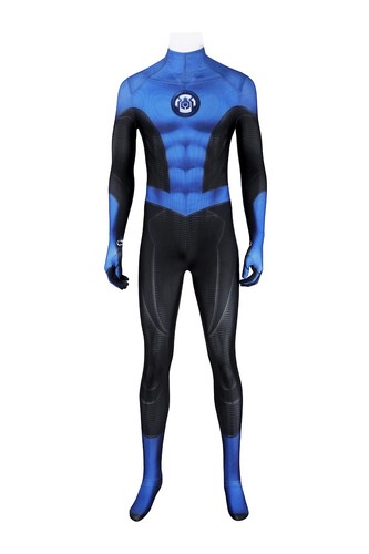 New Spider Boy Man Cosplay Costume Outfit for Men Halloween Set New Blue Suit - Picture 5 of 14