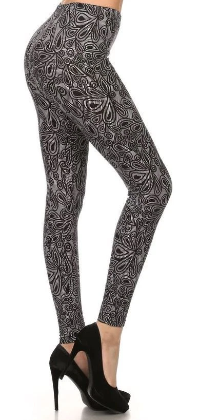 Buttery Soft Netted Petal Leggings