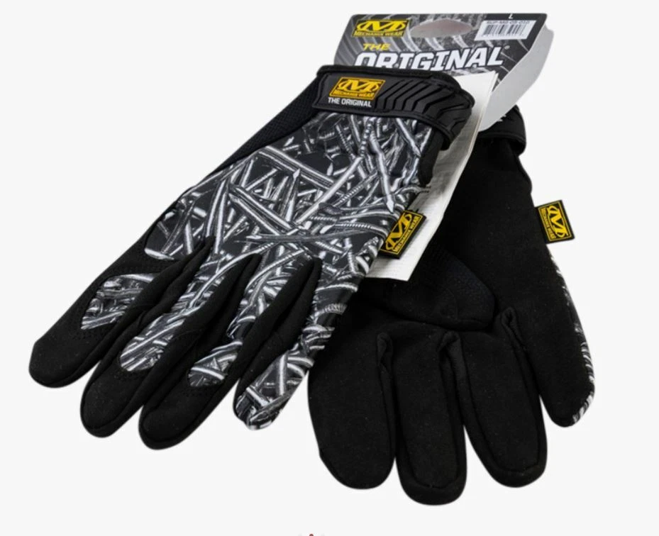 NEW* SUPREME Mechanix Original Work Gloves Black Size XL *Sealed