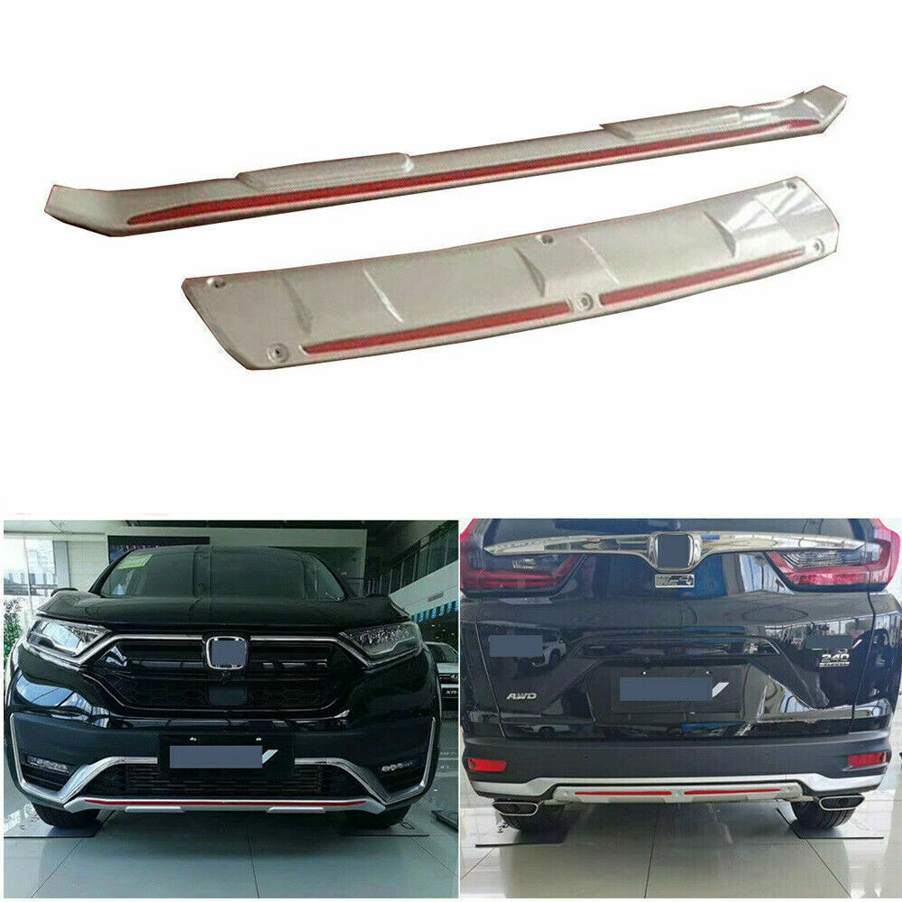 Front Rear Bumper Board Skid Plate Bar Guard Fits for Honda CRV CRV