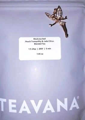 🌈 STARBUCKS MEDICINE BALL TEAVANA JADE CITRUS MINT & PEACH TRANQUILITY 1 oz BAG